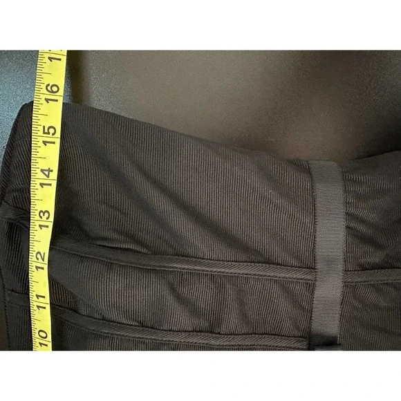 White House Black Market Black Strapless Dress, Size 4 - Picture 10 of 14